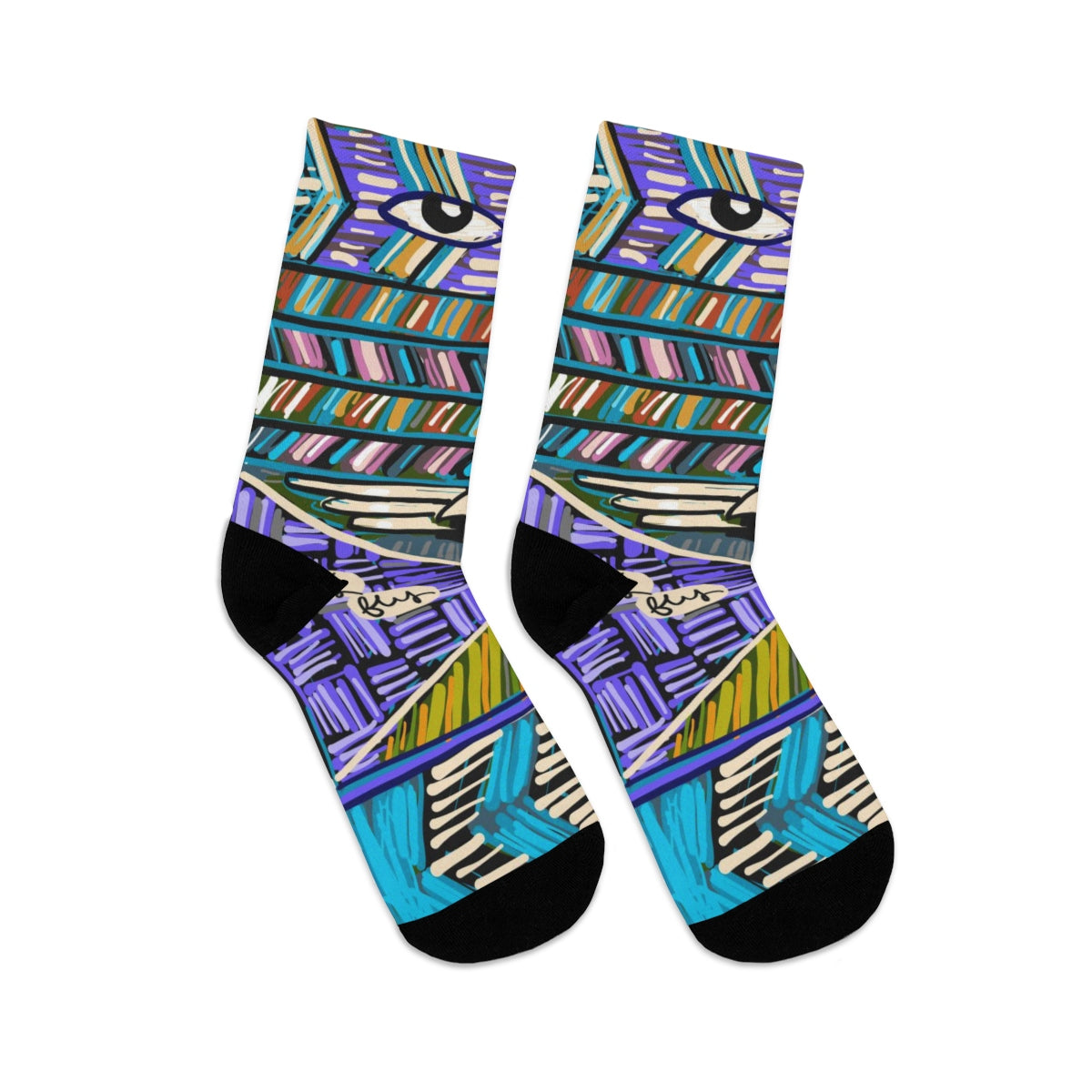 Lets Fly High Baby 2.0 – Lebo Tribe Socks